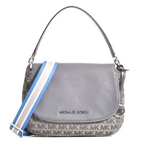Michael Kors Bedford Crossbody Grey Blue